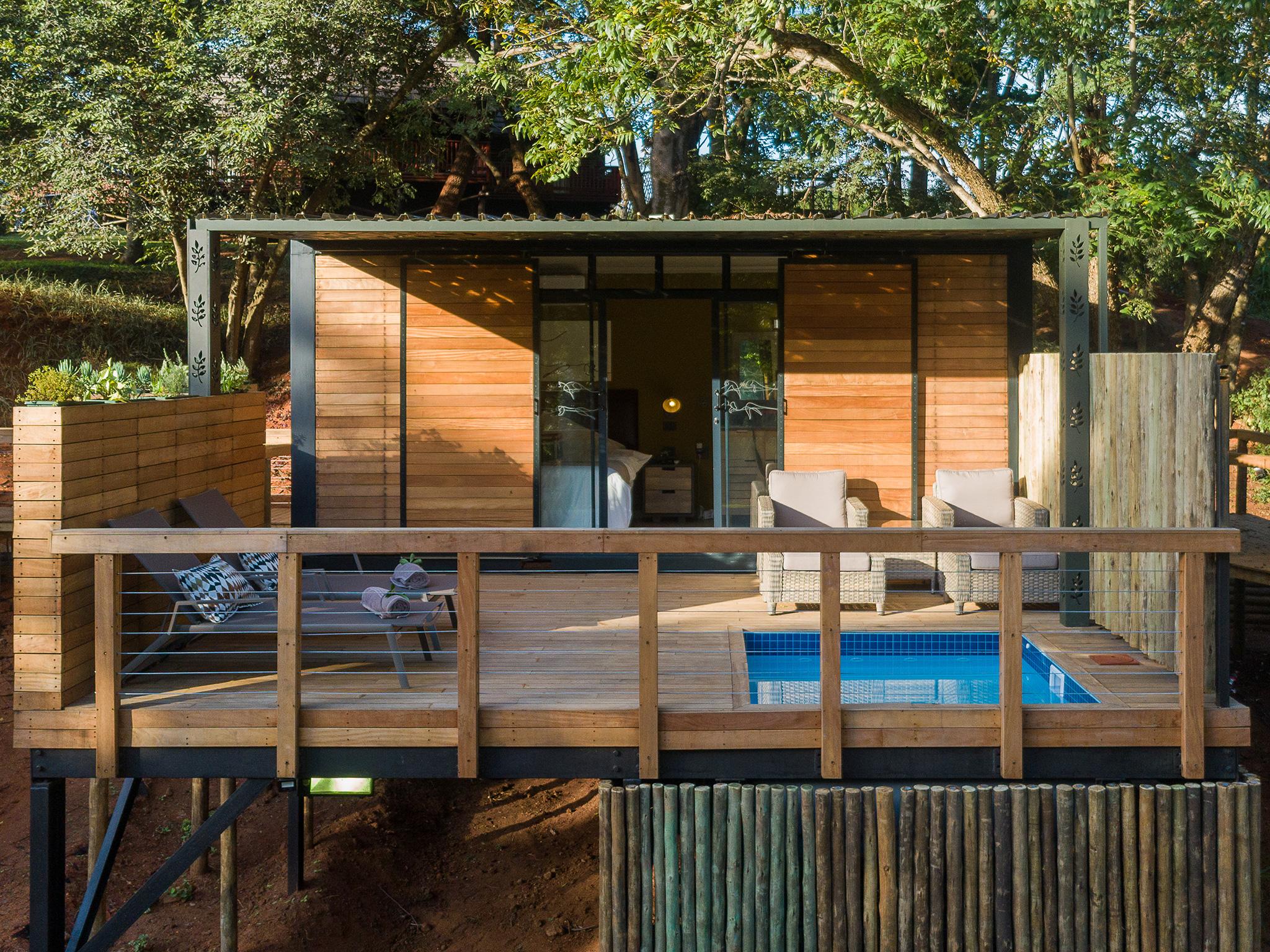 Hazyview Cabanas Esterno foto